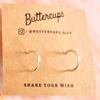 Gambar Anting wanita hoops gold tipis simple gold korean earrings - Gold, super small dari Buttercups Gift Kota Bandung 7 Tokopedia