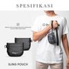 Gambar SLING POUCH RYO POUCH WALLET WATERPROOF DOMPET KARTU ANTI AIR-HEYLOOK - MAROON dari Heylook Official Kota Tangerang 5 Tokopedia