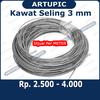 Gambar Kawat Seling 3 mm Kawat Selling Sling Baja Galvanise Wire Rope 3mm dari ArtupicPeralatanPeternak Kota Tangerang Selatan 1 Tokopedia