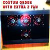 Gambar Custom Turbo Cooling Pad Laptop 8.000 RPM Coolingpad Fan pendingin - SILENT 5000rpm dari Unique Official Store Kota Cirebon 4 Tokopedia