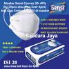 Gambar MASKER SENSI CONVEX 3D-4PLY EARLOOP(1 BOX ISI 20PCS ATAU ECER ISI 4PC) - Repack 4sCampur dari Saudara Jaya Jakarta Pusat 2 Tokopedia