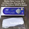 Gambar MASKER SENSI CONVEX 3D-4PLY EARLOOP(1 BOX ISI 20PCS ATAU ECER ISI 4PC) - Repack 4sCampur dari Saudara Jaya Jakarta Pusat 5 Tokopedia