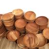 Gambar Mangkuk kayu 12cm mangkok kayu mahoni dari kulodereng Kota Batu 2 Tokopedia