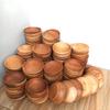 Gambar Mangkuk kayu 12cm mangkok kayu mahoni dari kulodereng Kota Batu 4 Tokopedia