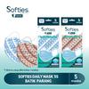 Gambar SOFTIES - Masker 3 Ply Earloop BATIK | Daily Mask | Masker Karet Isi 5 - Batik Jepang dari INTI MEDIKA STORE Kota Bandung 4 Tokopedia