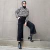 Gambar JINISO - Highwaist Kulot Jeans Vintage Black 303 - 313 HYPE BAE dari JINISO.ID Jakarta Utara 1 Tokopedia