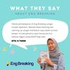 Gambar ENG BREAKING - Kursus Belajar English Online dan Offline dari X3 English Jakarta Utara 6 Tokopedia