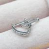 Gambar Anting emas putih 375 berat 1 gram an - donatukir 0,7gr dari TokoEmasFamily Kab. Bekasi 14 Tokopedia