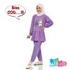 Gambar Ulikids Setelan Anak Perempuan Motif Girl Bunny Bahan Voxi - Purple, S dari Uli Kids Official Shop Kota Tangerang 1 Tokopedia