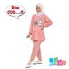 Gambar Ulikids Setelan Anak Perempuan Motif Girl Bunny Bahan Voxi - Purple, S dari Uli Kids Official Shop Kota Tangerang 2 Tokopedia