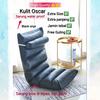 Gambar Tatami Import 7 Garis extra tebal/Kursi lesehan/Lazy sofa/kursi Lipat - khaki dari yunyun piepie Jakarta Utara 13 Tokopedia