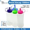Gambar Botol Tempat Mayonaise, Saus dan Kecap 1L - Hijau dari Geboy Shopp Jakarta Barat 1 Tokopedia
