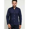 Gambar KELVIN KEMEJA POLOS PRIA LENGAN PANJANG KEMEJA COWO FORMAL SLIM FIT - Putih, L dari FortKlass Jakarta Barat 9 Tokopedia