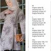 Gambar Atasan Batik Wanita Kerja Blouse Kantor Murah Trend 2021 - Abu-abu, M dari Batikjoyoberkah Kab. Pekalongan 3 Tokopedia