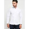 Gambar KELVIN KEMEJA POLOS PRIA LENGAN PANJANG KEMEJA COWO FORMAL SLIM FIT - Putih, L dari FortKlass Jakarta Barat 1 Tokopedia
