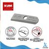 Gambar Rautan Pensil KUM Sharpener Cap Jar Slip On - BLUE dari Artemedia Shop Kota Bandung 3 Tokopedia