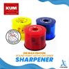 Gambar Rautan KUM Sharpener 226 Wax Crayon Round Point Container - BLUE dari Artemedia Shop Kota Bandung 2 Tokopedia