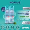 Gambar Green Tea 2x 550ml Air Disinfectant Spray - NORVUS dari Norvus Indonesia Jakarta Barat 1 Tokopedia