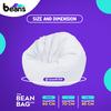 Gambar Bean Bag Oval (Cover Only) - Beanbag - Warna Favorit - Kids dari BlizMarket Jakarta Barat 3 Tokopedia