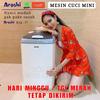 Gambar Mesin Cuci Mini Portable 4,5 kg Arashi - No BUBBLE dari TOKO JAMBUL Jakarta Barat 2 Tokopedia