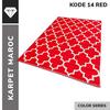 Gambar KARPET MAROC 14 WARNA 160X210 - MERAH TERANG dari Carpet Shop Indonesia Jakarta Utara 1 Tokopedia