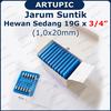 Gambar Jarum Suntik Hewan Sedang 19G x 3/4 inch Vaksin Kambing Anjing Kucing dari ArtupicPeralatanPeternak Kota Tangerang Selatan 4 Tokopedia