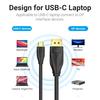 Gambar VENTION Kabel USB Type C to DP Display Port - CGY, 1 Meter dari Vention Authorized Store 7 Tokopedia