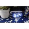Gambar Jam Meja Digital Alarm LED Mirror Clock - Putih-Putih dari Souvenia Center 2 Tokopedia