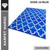 Gambar KARPET MAROC 14 WARNA 160X210 - MERAH TERANG dari Carpet Shop Indonesia Jakarta Utara 9 Tokopedia