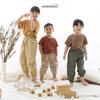 Gambar ARDENLEON Unisex Rib Button Shirt Atasan Anak (6 Mo-4 Yr) - Army Green, S (6-12 Mo) dari ARDENLEON Jakarta Barat 7 Tokopedia