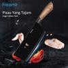 Gambar freemir Set Pisau 3 Pcs Pisau Dapur Anti Lengket Gagang Kayu - Hitam dari freemir Official Store 4 Tokopedia