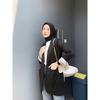 Gambar Blazer Milano (Blazer Outer Casual untuk Wanita bahan scuba) - black dari Babajhu Offical Kab. Bekasi 1 Tokopedia