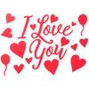 Gambar Stiker Happy Birthday / I love you / Happy new year Balon Bobo - ycp 005 gold dari Ivoryshop Kota Bandung 4 Tokopedia
