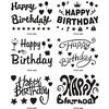 Gambar Stiker Happy Birthday / I love you / Happy new year Balon Bobo - ycp 005 gold dari Ivoryshop Kota Bandung 3 Tokopedia