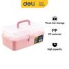 Gambar Deli Art Toolbox / Kotak Perkakas Plastik 13" 2 Tingkat Kuat DL432013A - Biru dari Deli Tools Official Kab. Tangerang 8 Tokopedia