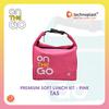 Gambar ONTHEGO PREMIUM SOFT LUNCH KIT / LUNCH BOX SET / TAS BEKAL - Hijau dari Technoplast Kab. Tangerang 10 Tokopedia