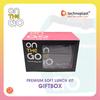 Gambar ONTHEGO PREMIUM SOFT LUNCH KIT / LUNCH BOX SET / TAS BEKAL - Hijau dari Technoplast Kab. Tangerang 5 Tokopedia