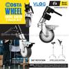 Gambar COSTA 3 pcs Roda C Stand / Light Stand / Tripod 25mm Stainless Wheels dari G-Rex Jakarta Barat 1 Tokopedia
