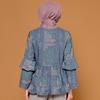 Gambar ZM Zaskia Mecca - Bavya Navy Blouse - Jelita Indonesia - Mandalika - XXL dari Zaskia Mecca Official Kab. Bekasi 4 Tokopedia