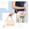 Gambar MINISO Tas Wanita Selempang Handbag Rantai Sling Bag Syal Sutra - Biru dari Miniso Indonesia 3 Tokopedia