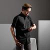 Gambar Coop Design - Glenn Kemeja Formal Lengan Pendek Pria - Abu-abu, M dari Coop Design Kota Bandung 17 Tokopedia