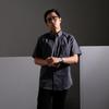 Gambar Coop Design - Glenn Kemeja Formal Lengan Pendek Pria - Abu-abu, M dari Coop Design Kota Bandung 21 Tokopedia