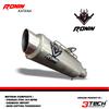 Gambar Knalpot Hybrid 3 Suara Ronin Katana sport/matic 150cc Fullset - black glosy dari 3Tech Racing Evolution Kab. Tangerang 6 Tokopedia