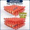 Gambar Egg tray ayam 30 butir nampan tempat telur ayam bebek petelur plastik dari ArtupicPeralatanPeternak Kota Tangerang Selatan 7 Tokopedia