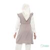 Gambar Atasan Muslim Wanita | Aurora Tunik Abu | M L XL | Tazkia Hijab - XL dari Tazkia Hijab Store Kota Bandung 6 Tokopedia