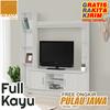 Gambar FULL KAYU - Kirana Lemari Meja TV - Buffet Florida SC - Sonoma & White dari KiranaFurniture Kab. Bogor 3 Tokopedia