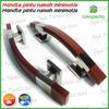 Gambar handle pintu rumah minimalis/Gagang pintu rumah 33cm type kotak sabit - coklat Natural, 33cm dari Sukalaku Store Kab. Pati 2 Tokopedia