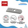 Gambar Rautan Pensil KUM Sharpener Magnesium Carbon Steel Blade - 2 HL MG dari Artemedia Shop Kota Bandung 3 Tokopedia