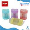 Gambar Rautan Pensil KUM Sharpener Polystyrene 4 in 1 Container - RED dari Artemedia Shop Kota Bandung 6 Tokopedia