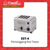 Gambar GEA GETRA TOASTER SLOT TOASTER EST4 - Pemanggang Roti Tawar EST-4 dari Candi Elektronik Solo Kota Surakarta 1 Tokopedia